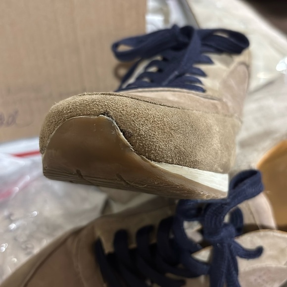 Men's 10 EUR 43 Hackett London suede athletic shoes - Picture 6 of 6